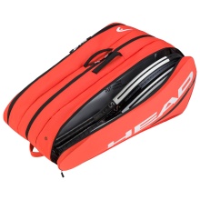 Head Tennis Racketbag Tour Racquet Bag XL (Racket bag, 3 main compartments) 2024 orange 12-pack